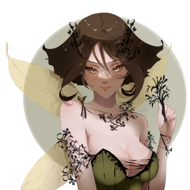 Black Flowers