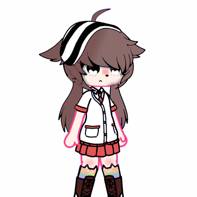 cute girl - ibisPaint