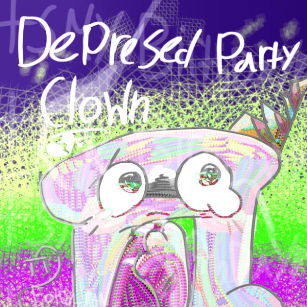 Depressed party clown π