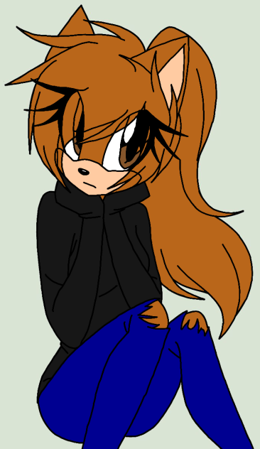 Hoodie Girl MaKayla The HedgeHog