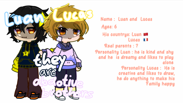 My two new oc 6