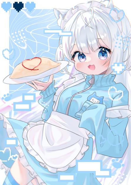 オリジナルイラスト ジャージメイドちゃん(手描き) ジャージメイドちゃん - ibisPaint
