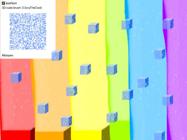 3D cube brush