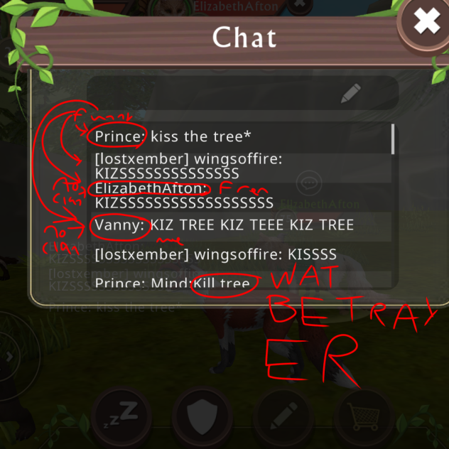 Me on wild craft with friends be like