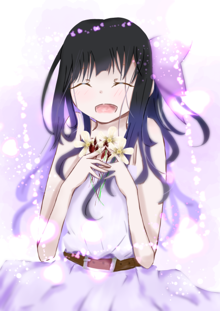 サイドテール×リボン