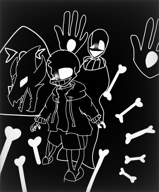 白黒ラストブレスサンズ