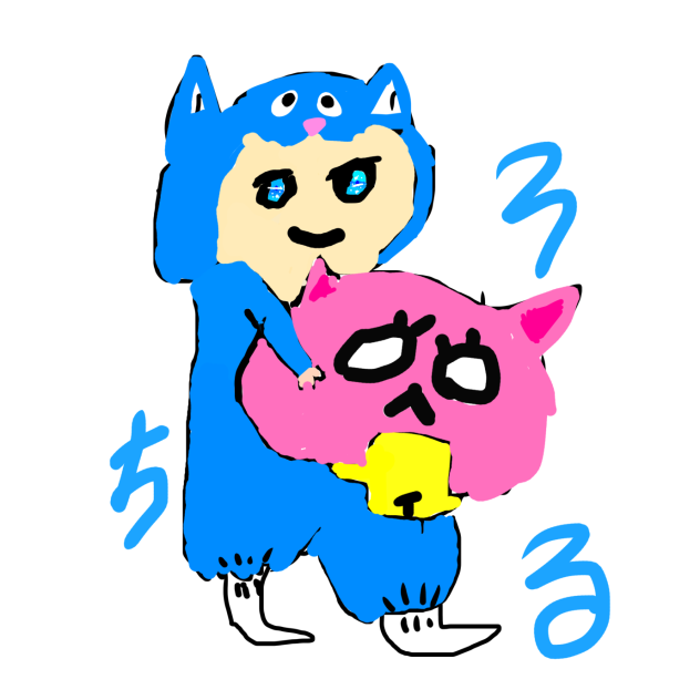 ちろるをかきました！