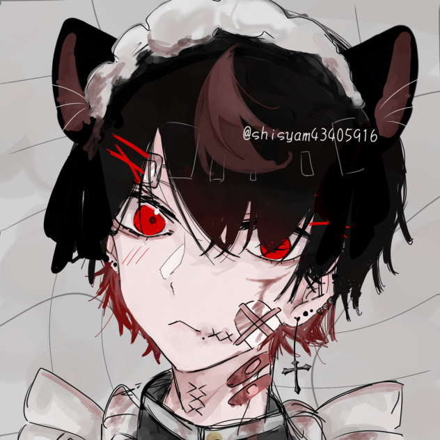 🚫耳＆メイド服