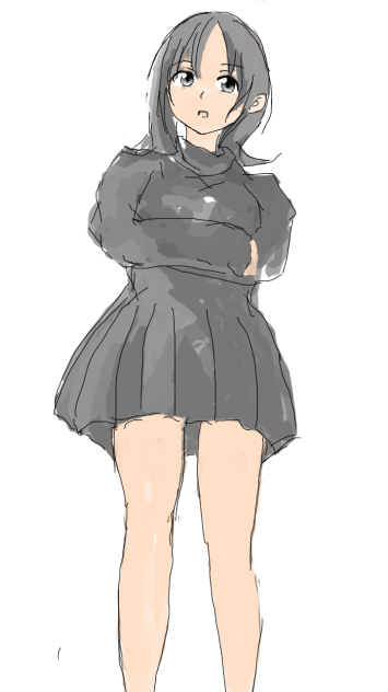 黒ドレス