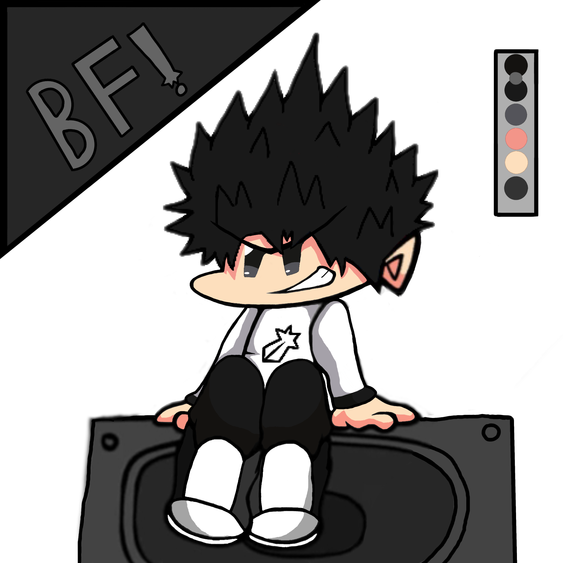 Friday night Funkin Boyfriend - ibisPaint