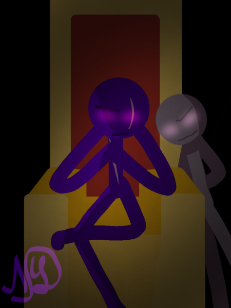 The purple king…