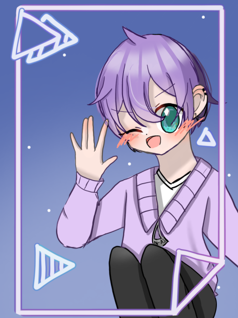 なぁすくん描いた！