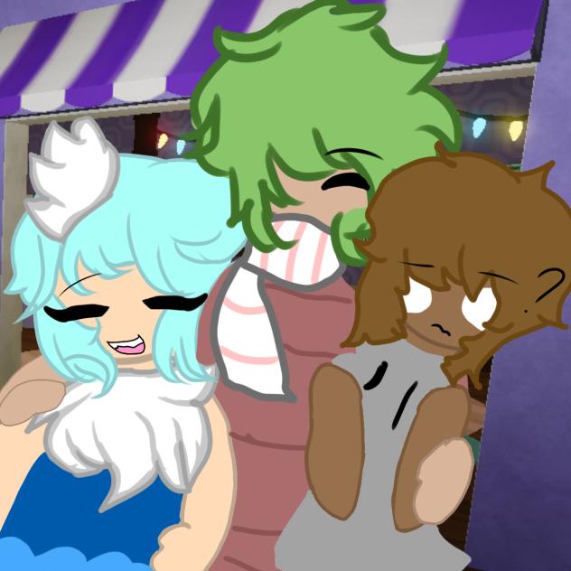 Tisha, sprout  and cosmo!