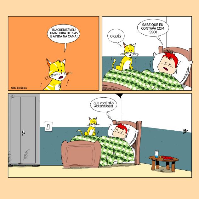 Flavinho e Gibby tirinhas n°37