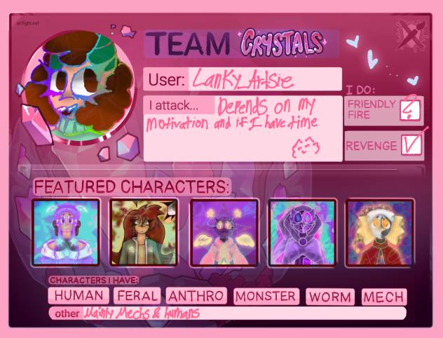 ArtFight Info Card!