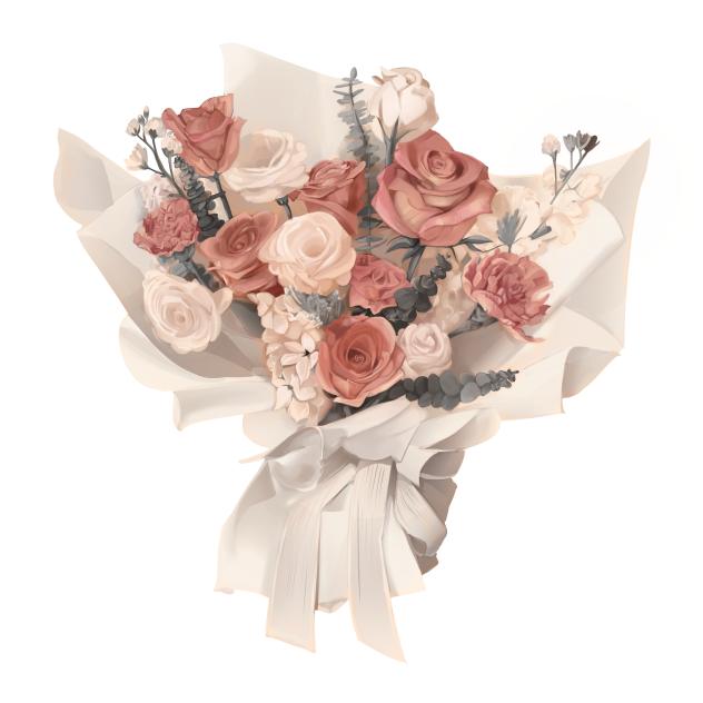 Wedding bouquet - ibisPaint