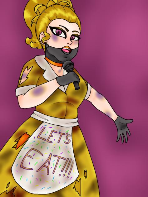 Human Withered Chica