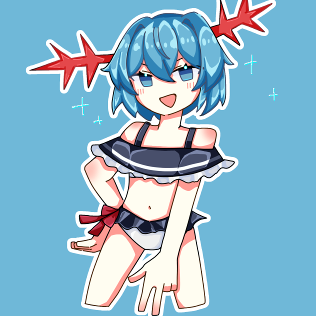 ウパパロン水着のすがた