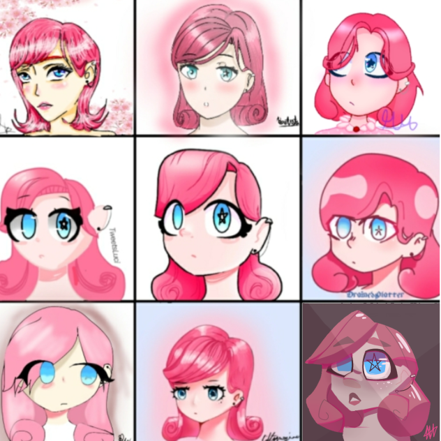 💕Big collab menina rosa
