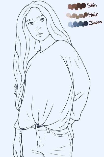 Unexplainable Beauty -line art-