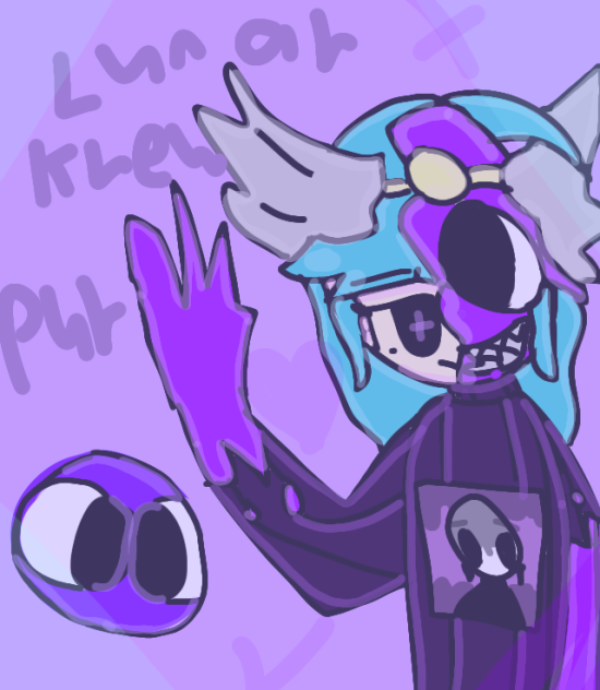 Lunareclipse as purple 💜