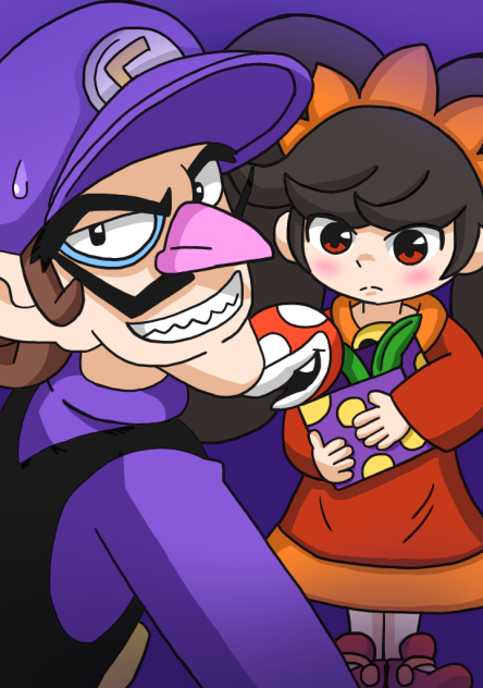 Waluigi x Ashley