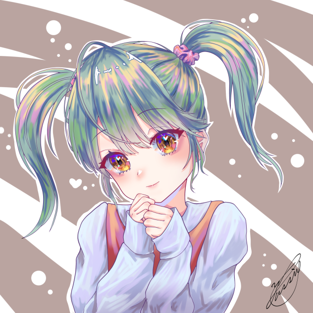 Green Pigtails💚