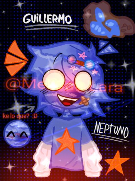 dibujo chafa-.. xdd Neptuno 👽👉👈