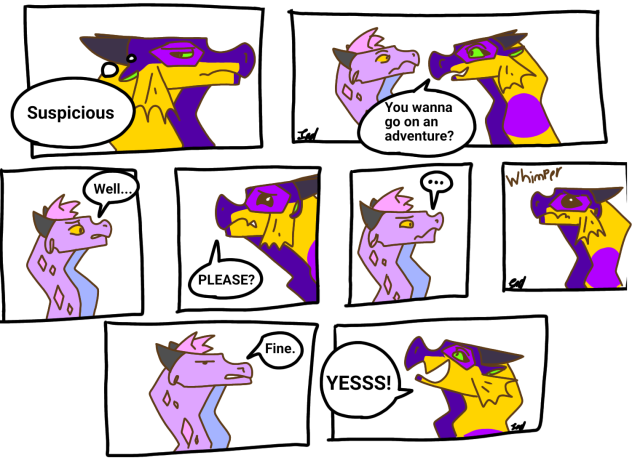 Wysteria & Wildberry (Comic Strip Part 2