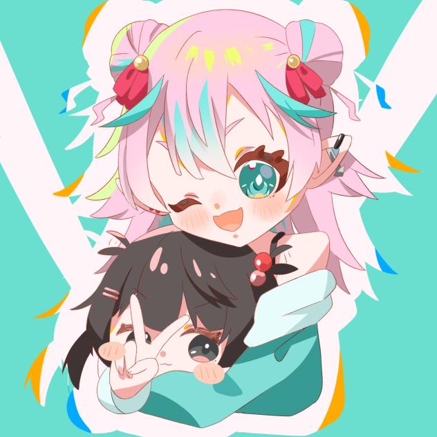 仲良しな２人