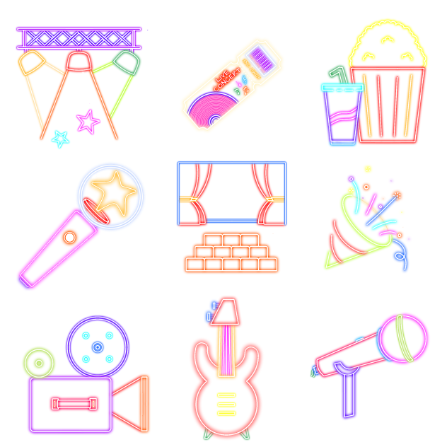 neon signs for Concert #2