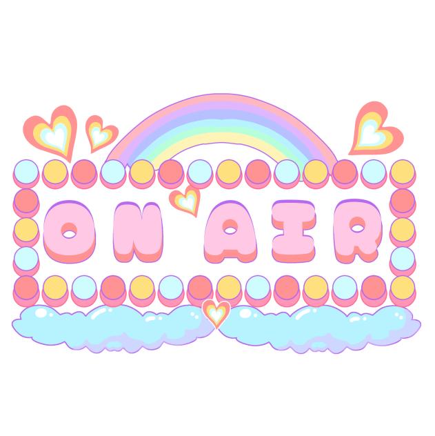 (Pastel) On air sign