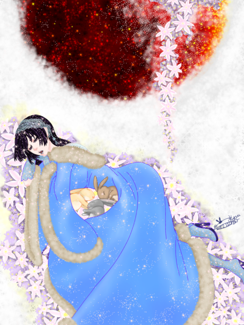 デジ絵0047：眠り