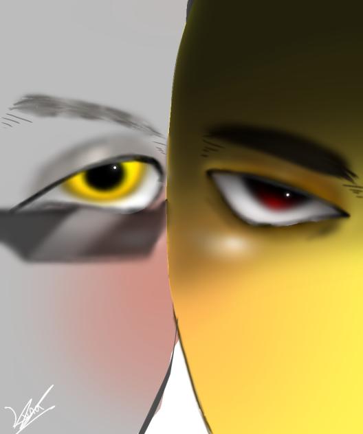 Mafioso & chance eyes 🤧🤚