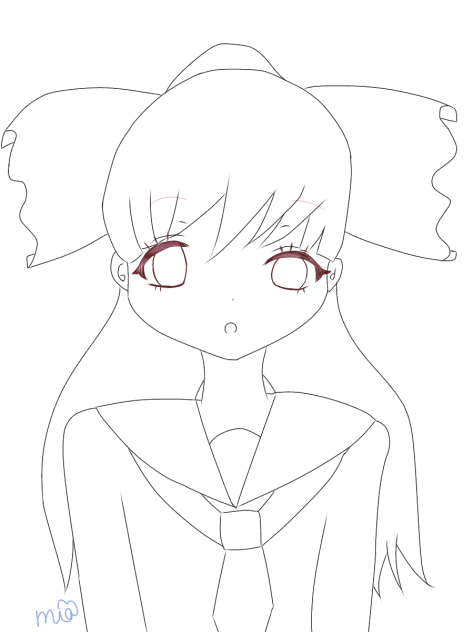 Drop & Rain 線画