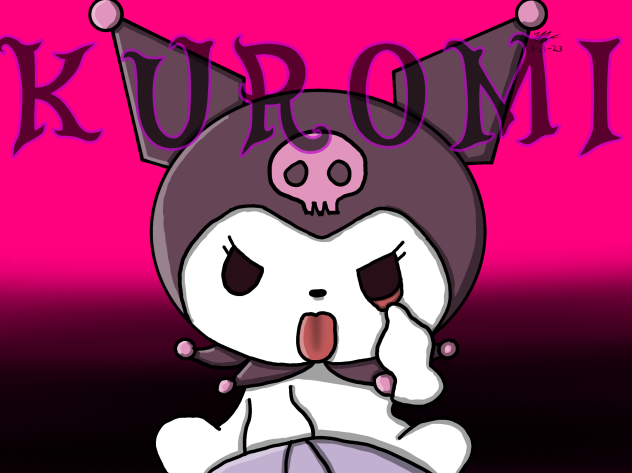 Another Kuromi cuz hyperfixation
