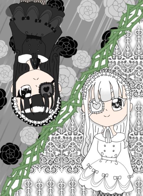 ワイト🤍ラック🖤