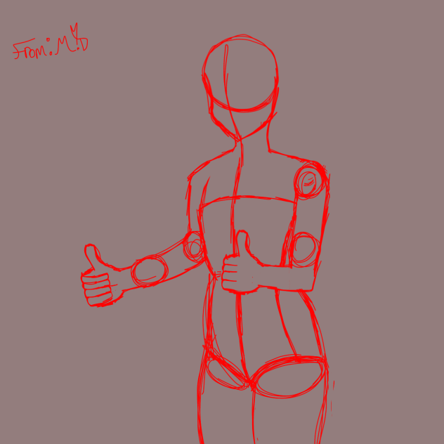 Free pose - ibisPaint