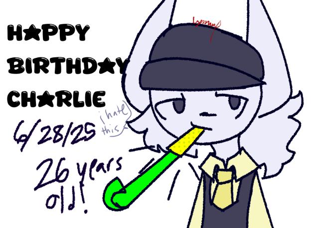Happy birthday Charlie!