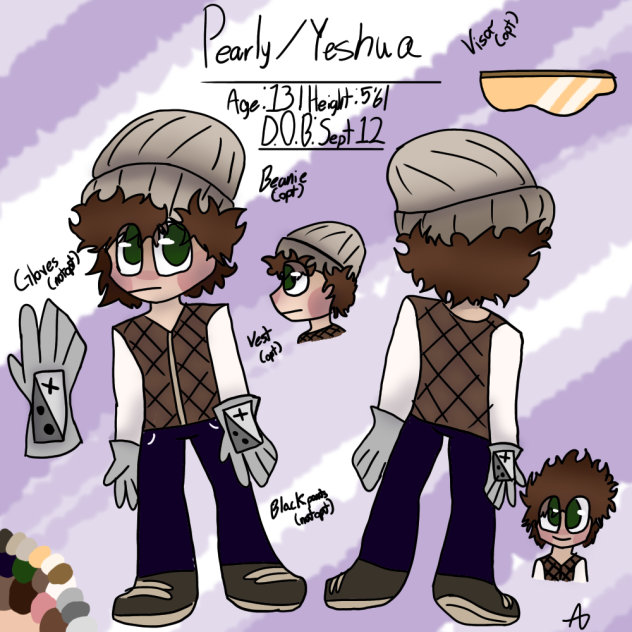 Yeshua ref sheet (ancient OC ref)