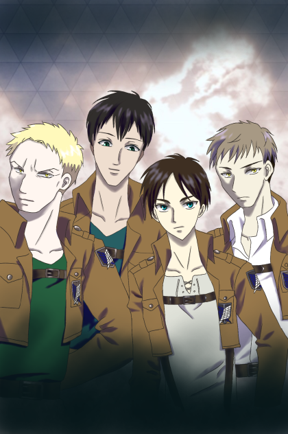 進撃の巨人 104期身長170 以上男子 Ibispaint