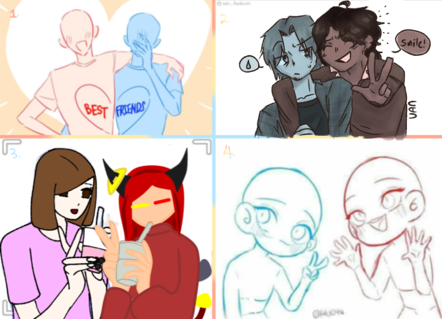 friends collab - ibisPaint