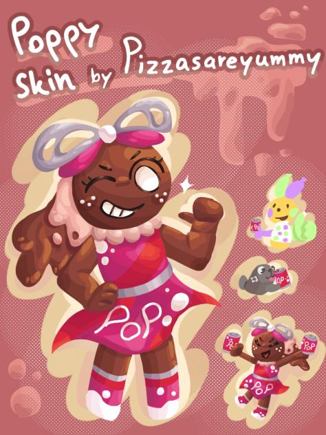 Poppy skin by Pizzasareyummy