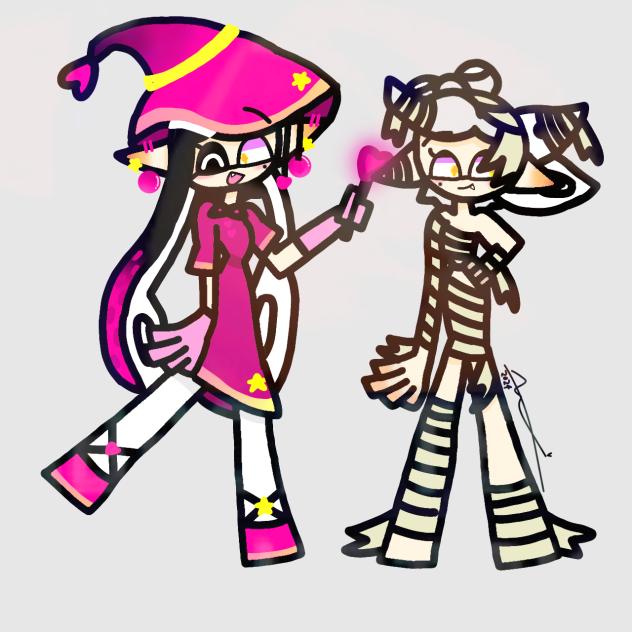 squid sister's splatoween costume✨
