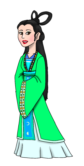 Chang'e without tiara