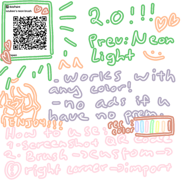 Ozubee’s Neon Brush!