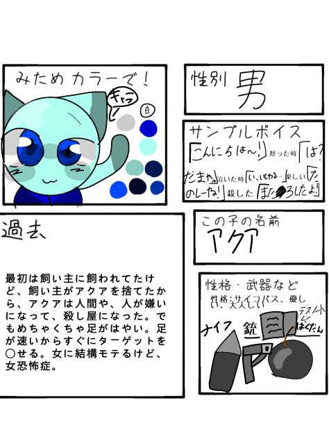 #殺育のキャラ#キャラ簿