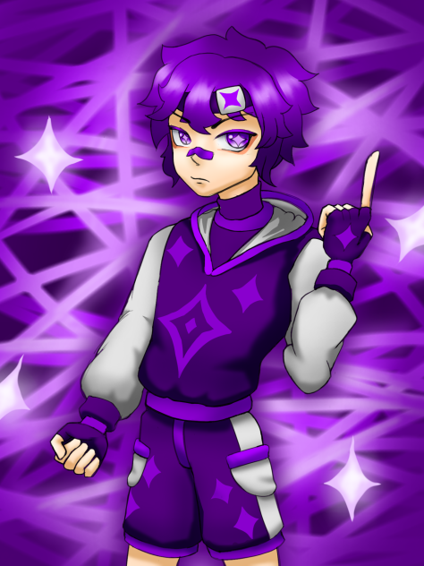 purple star