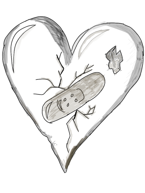 the broken heart - ibisPaint
