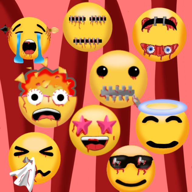 Emojis Halloween remixed
